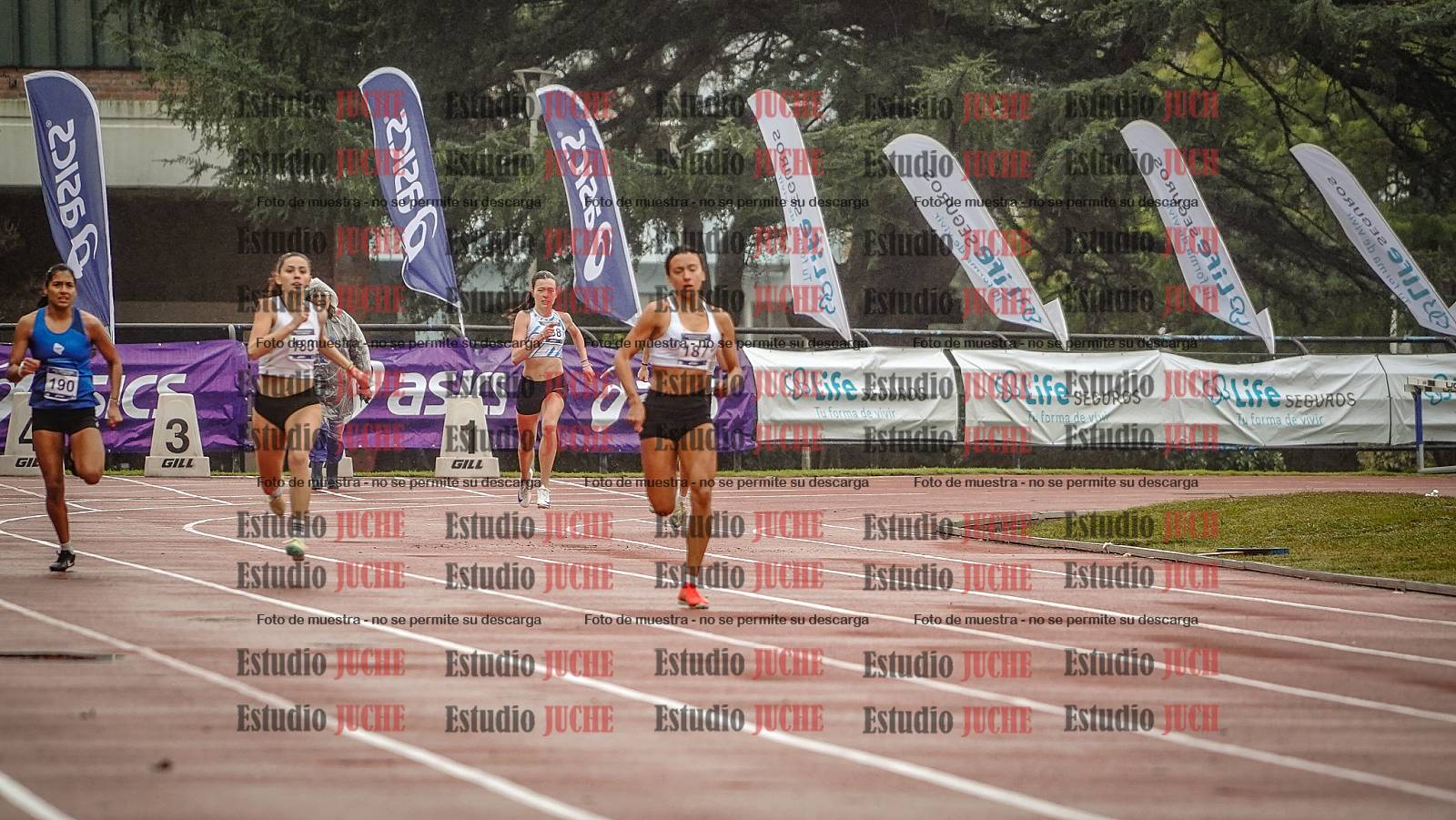 Fotos de los 400 m de mujeres - FINAL
