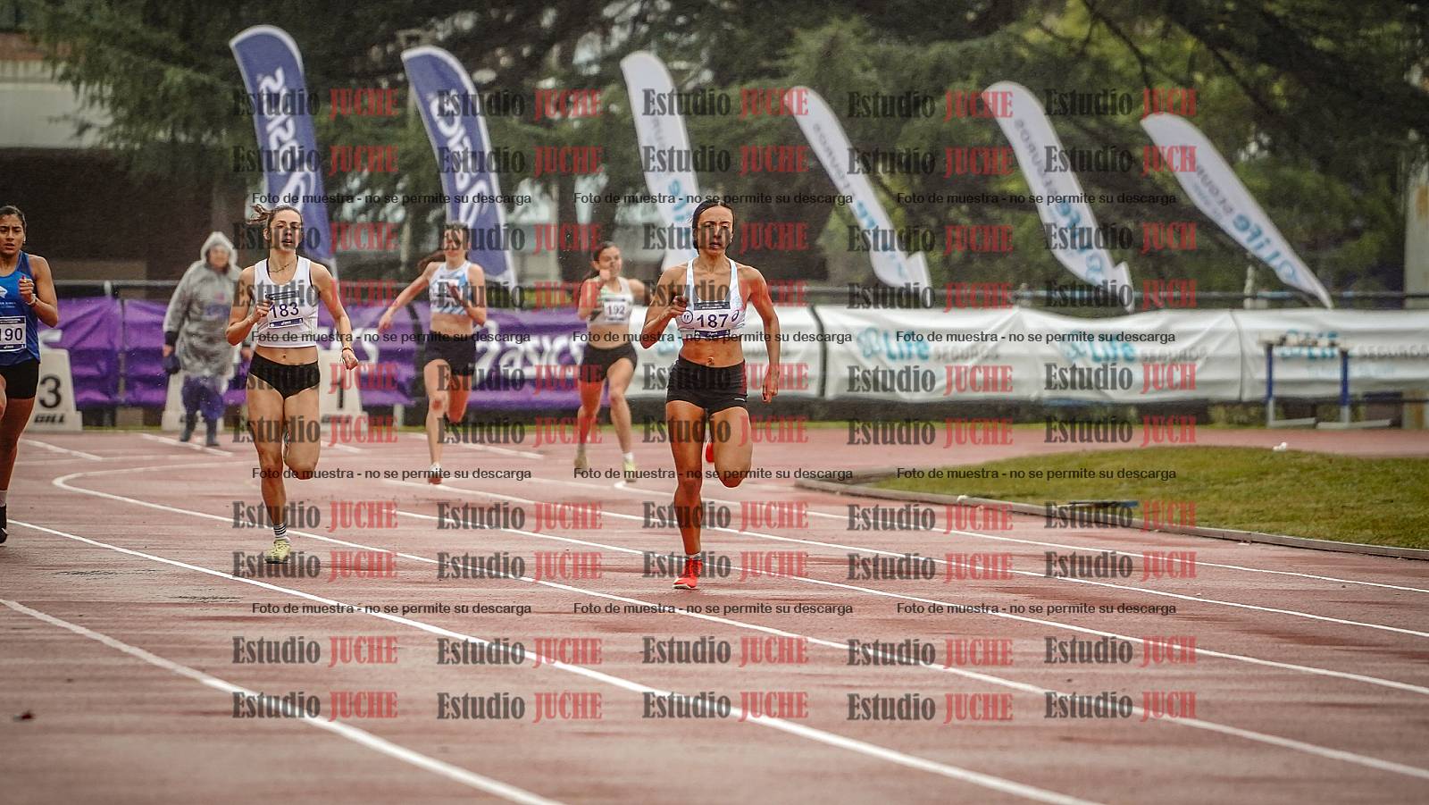 Fotos de los 400 m de mujeres - FINAL