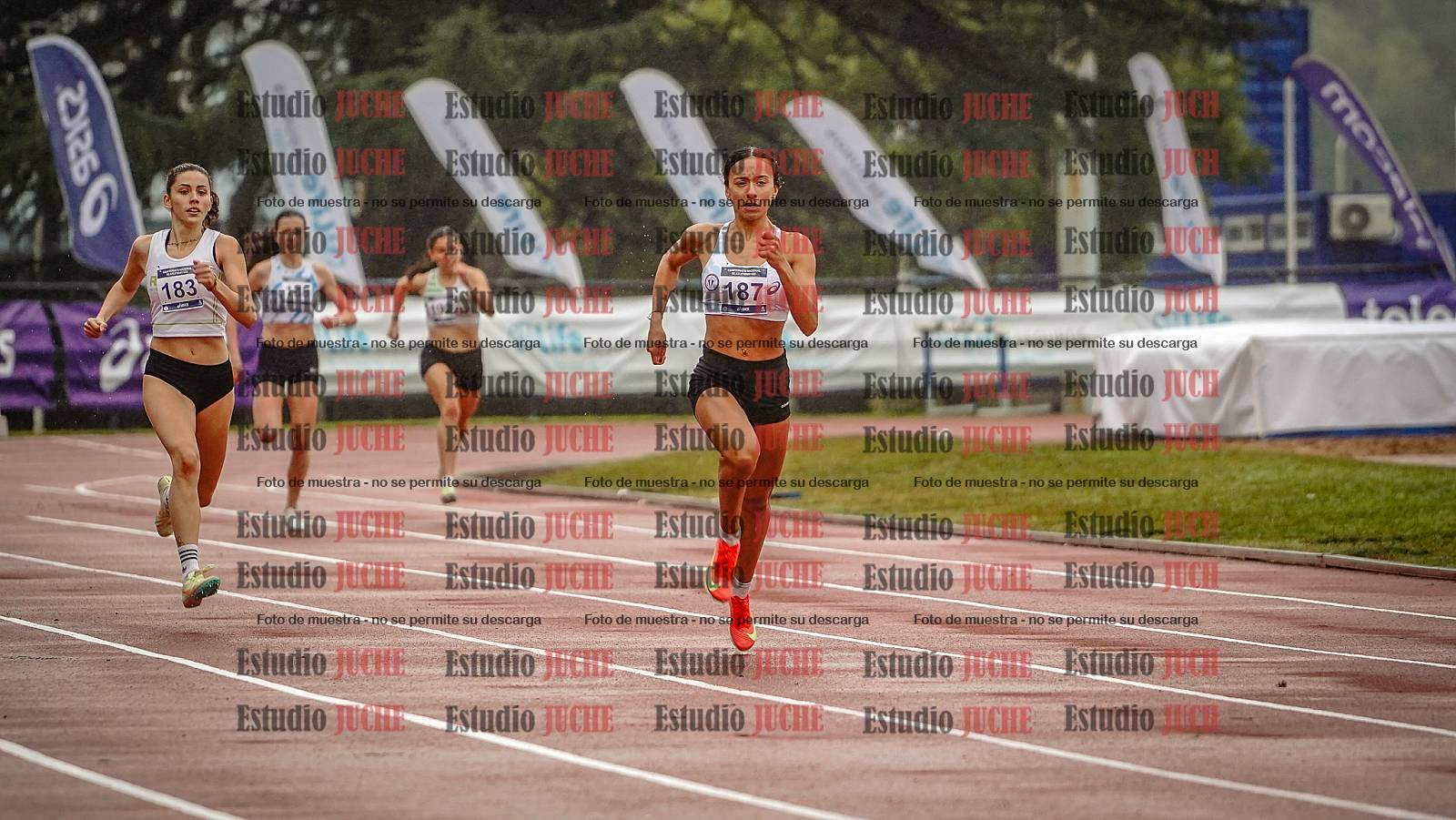 Fotos de los 400 m de mujeres - FINAL