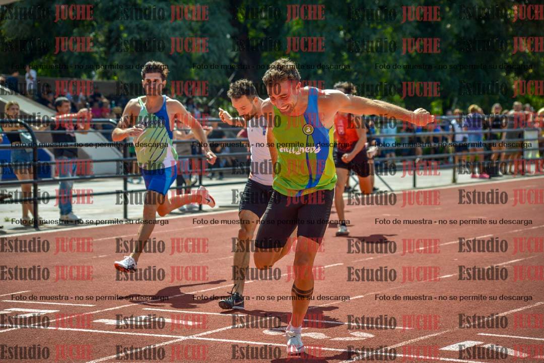 Fotos de los 200 m llanos de varones