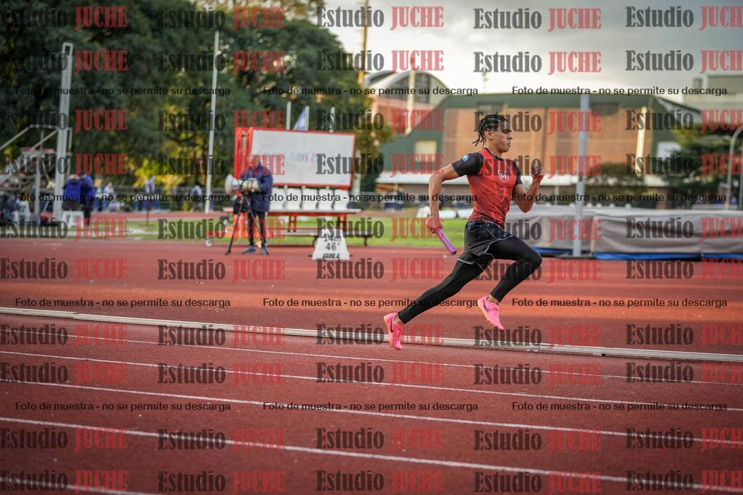 Fotos de las Postas 4x100 m de varones