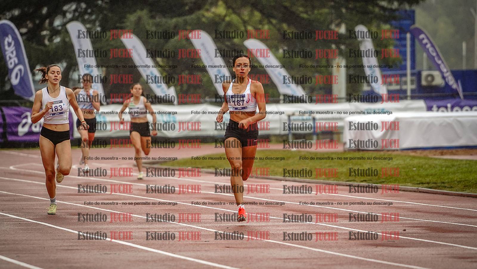Fotos de los 400 m de mujeres - FINAL