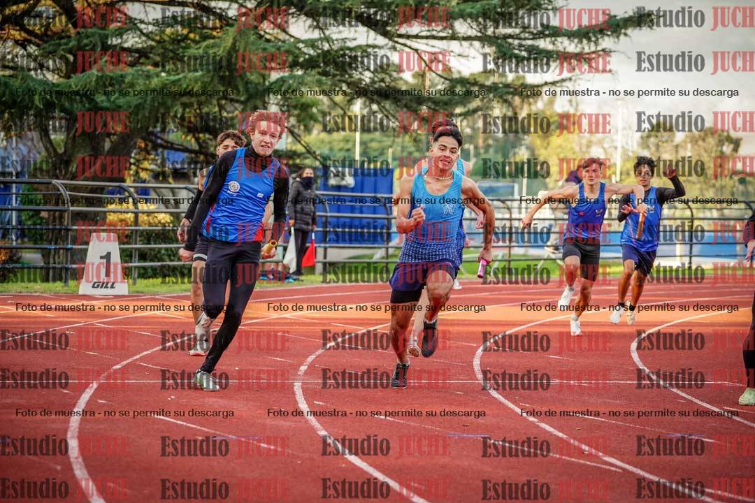 Fotos de las Postas 4x100 m de varones