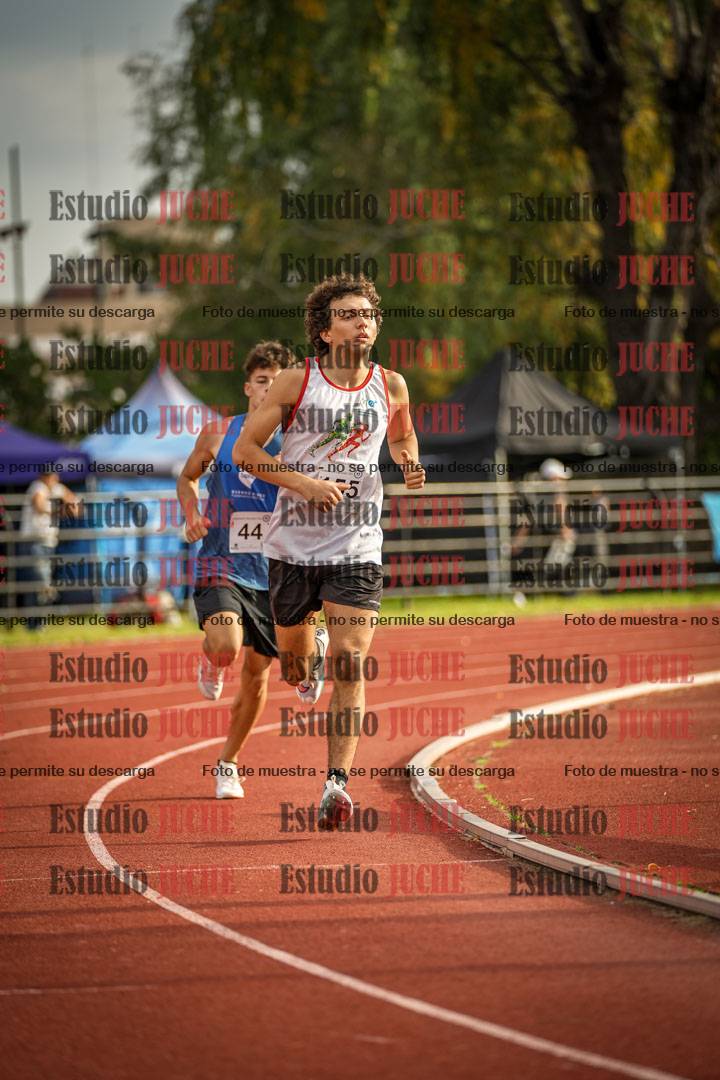 Fotos de los 1500 m llanos de varones - decatlón 10