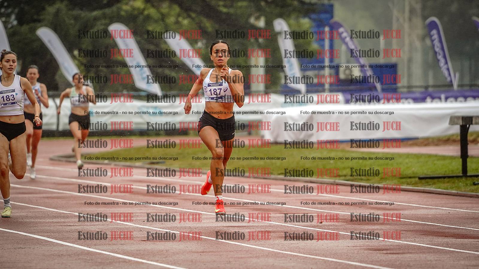 Fotos de los 400 m de mujeres - FINAL