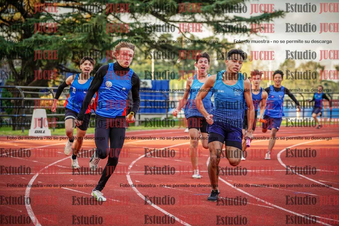Fotos de las Postas 4x100 m de varones
