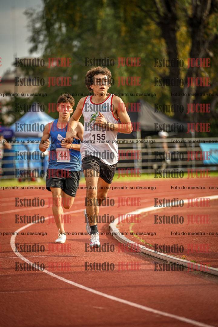Fotos de los 1500 m llanos de varones - decatlón 10