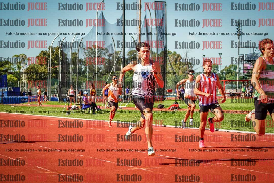 Fotos de los 400 m llanos de varones