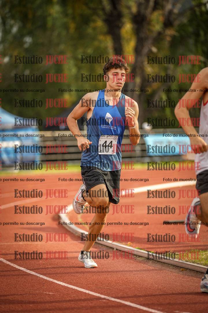 Fotos de los 1500 m llanos de varones - decatlón 10