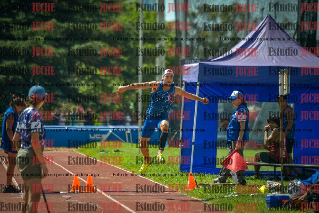 Fotos del salto triple de varones