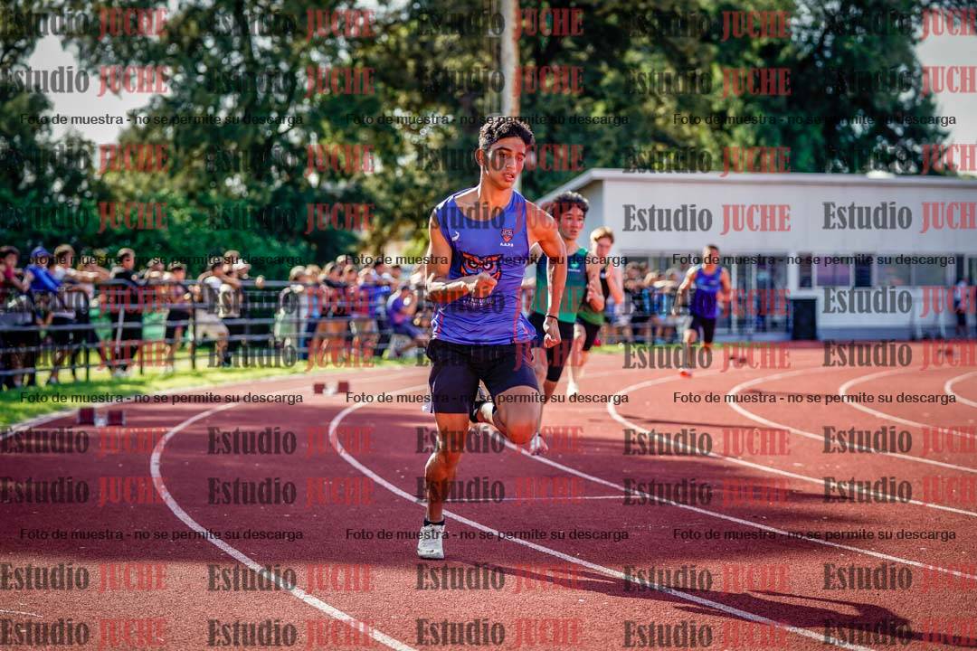 Fotos de los 400 m de varones