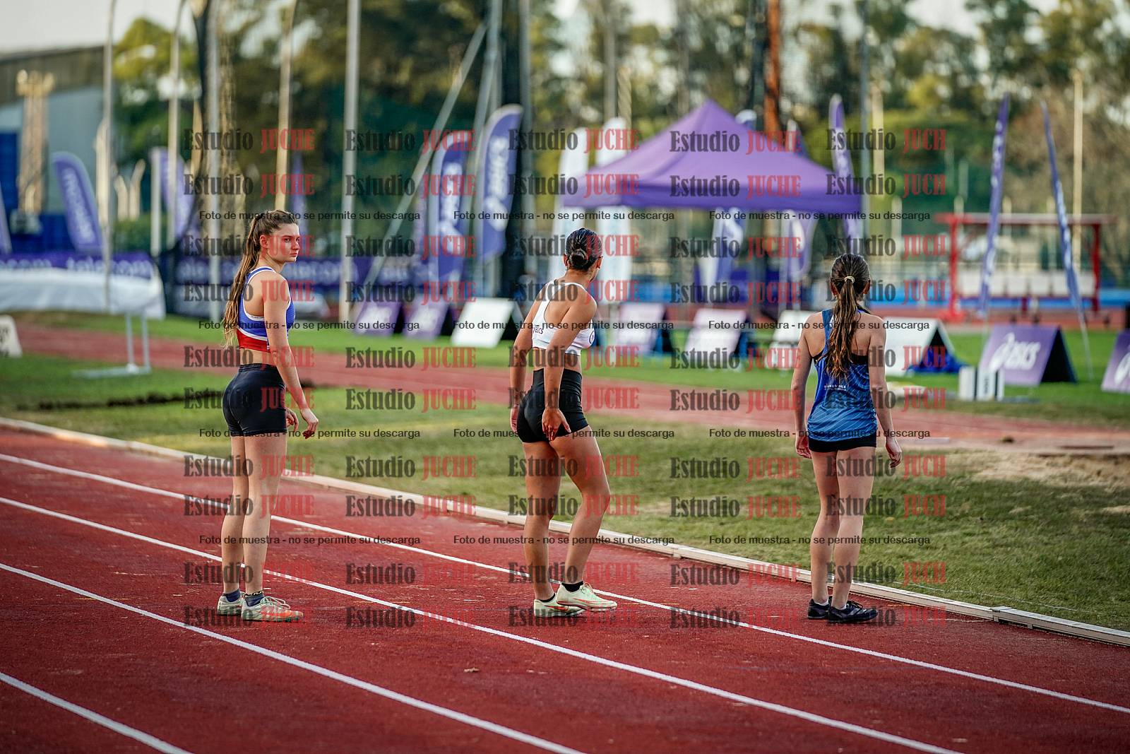 Fotos de las postas 4x400 m de mujeres