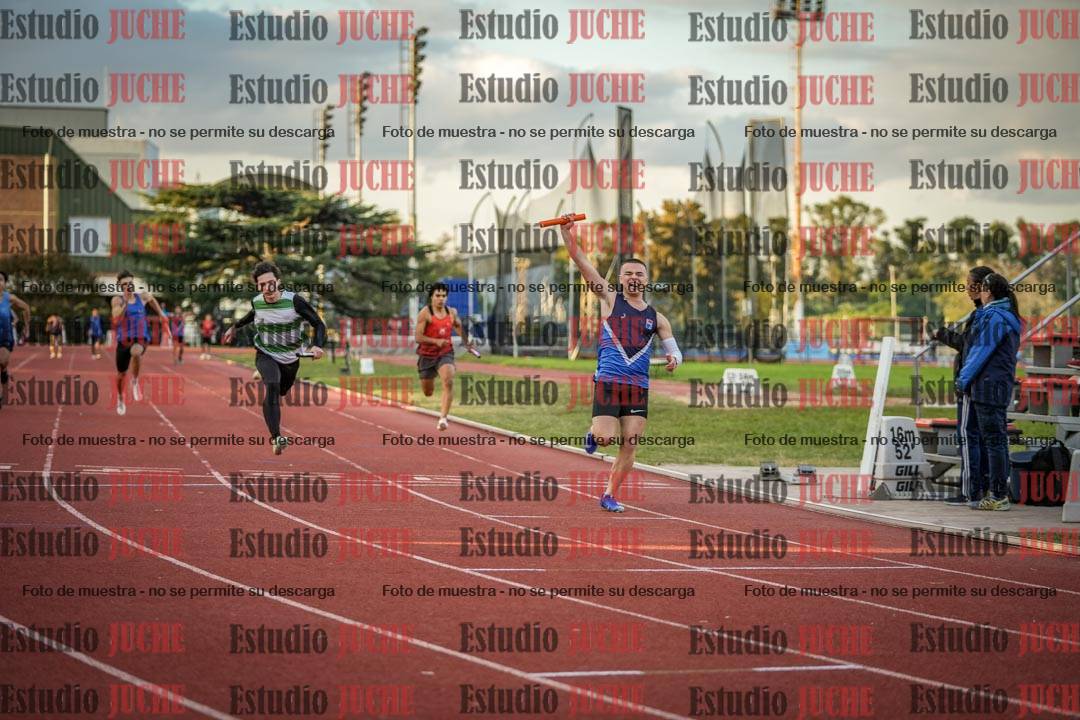 Fotos de las Postas 4x100 m de varones