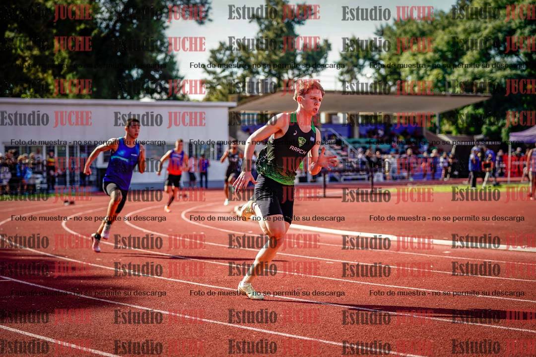 Fotos de los 400 m de varones