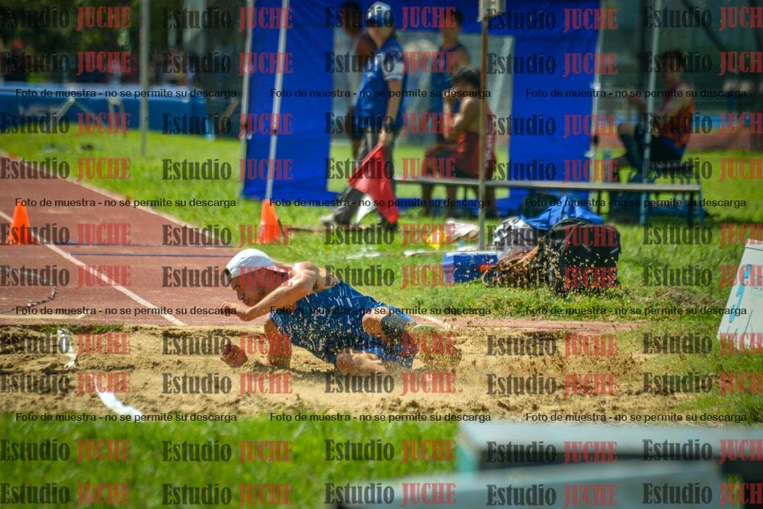 Fotos del salto triple de varones