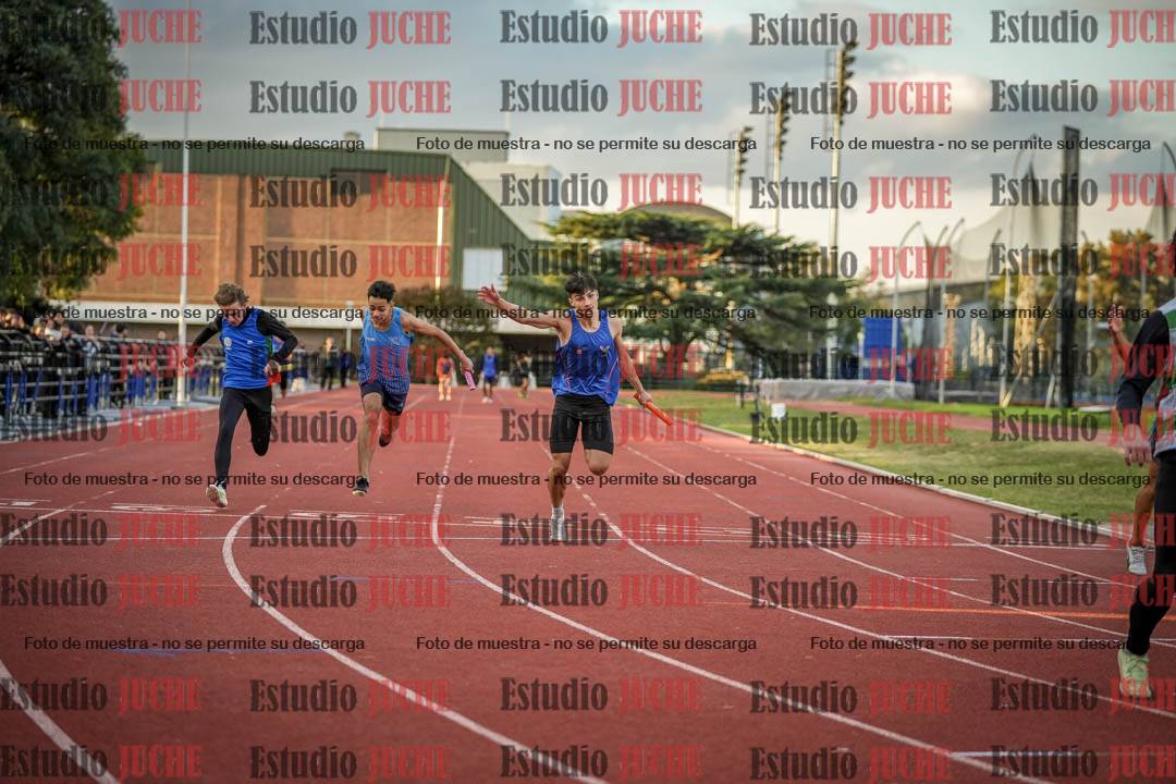 Fotos de las Postas 4x100 m de varones