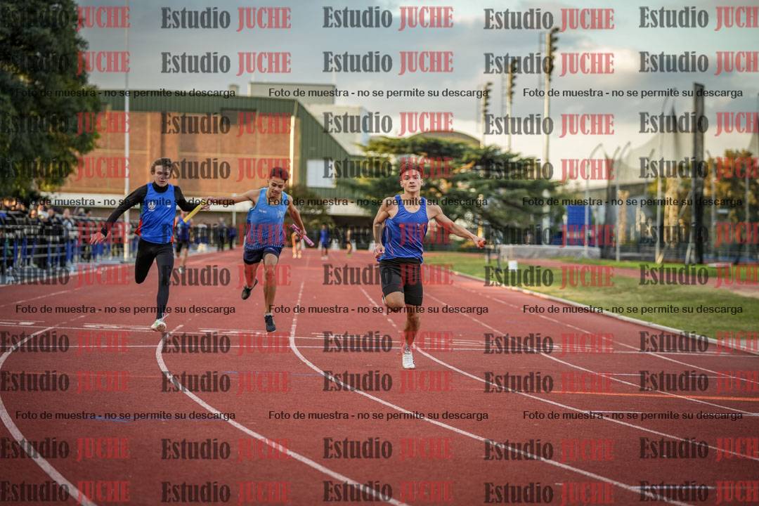 Fotos de las Postas 4x100 m de varones