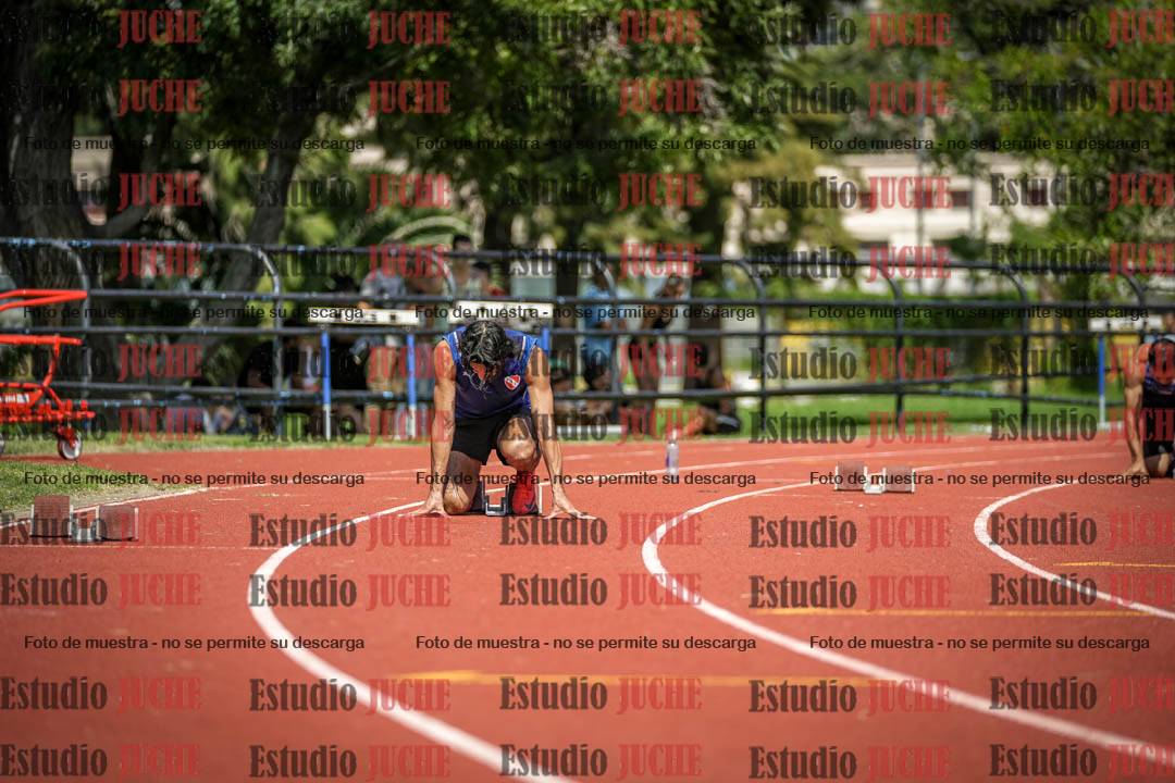 Fotos de los 200 m llanos de varones