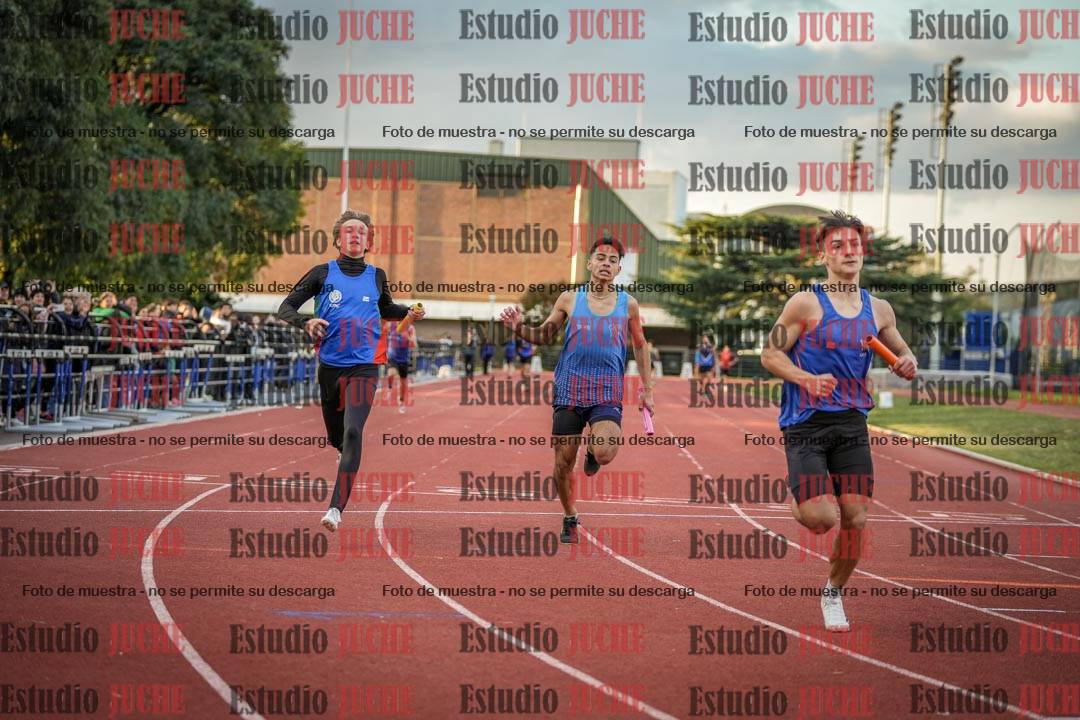 Fotos de las Postas 4x100 m de varones