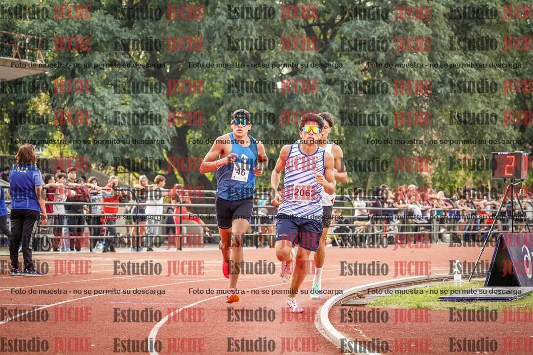 Fotos de los 1500 m llanos de varones - decatlón 10