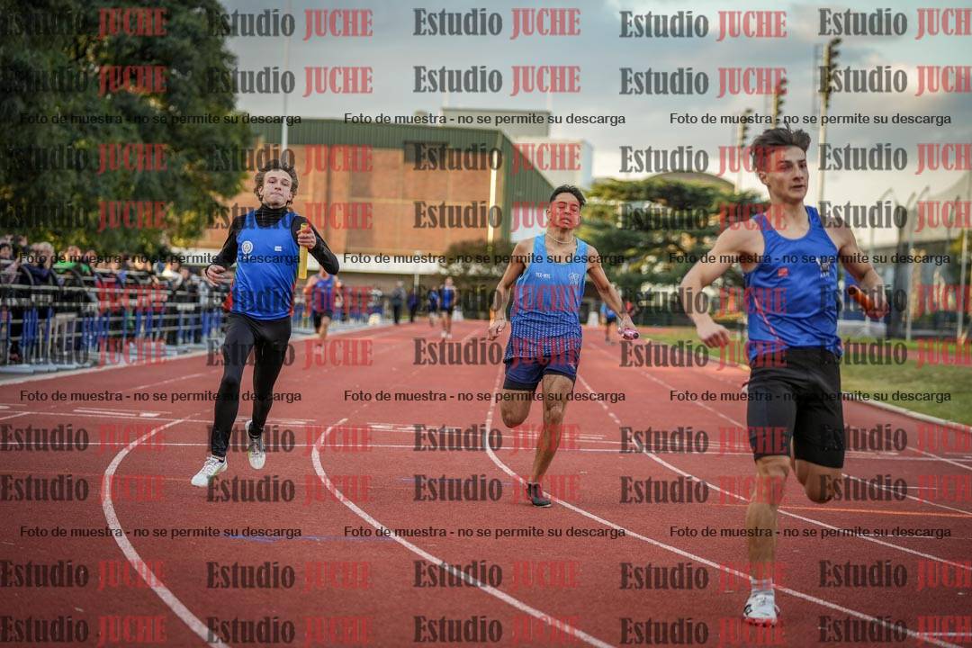 Fotos de las Postas 4x100 m de varones