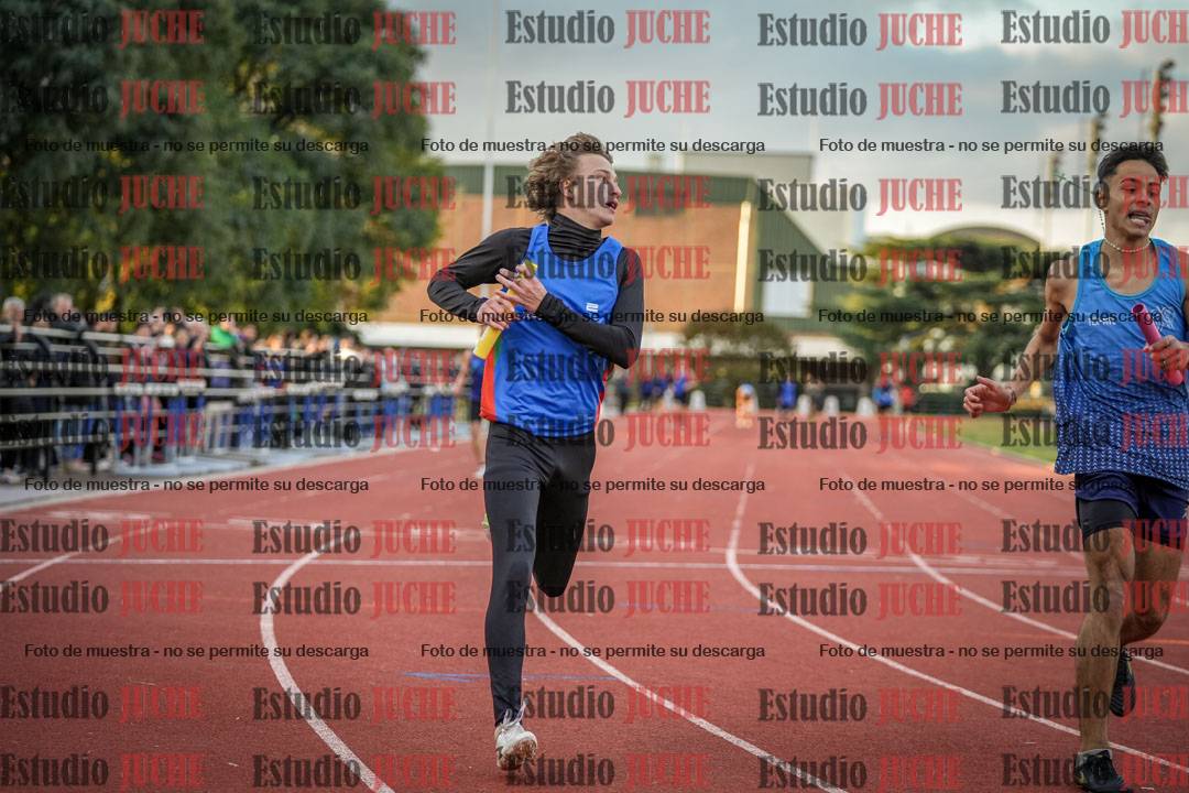 Fotos de las Postas 4x100 m de varones