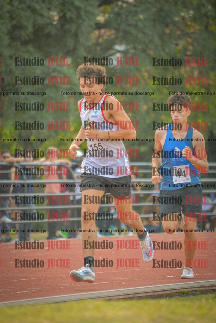 Fotos de los 1500 m llanos de varones - decatlón 10