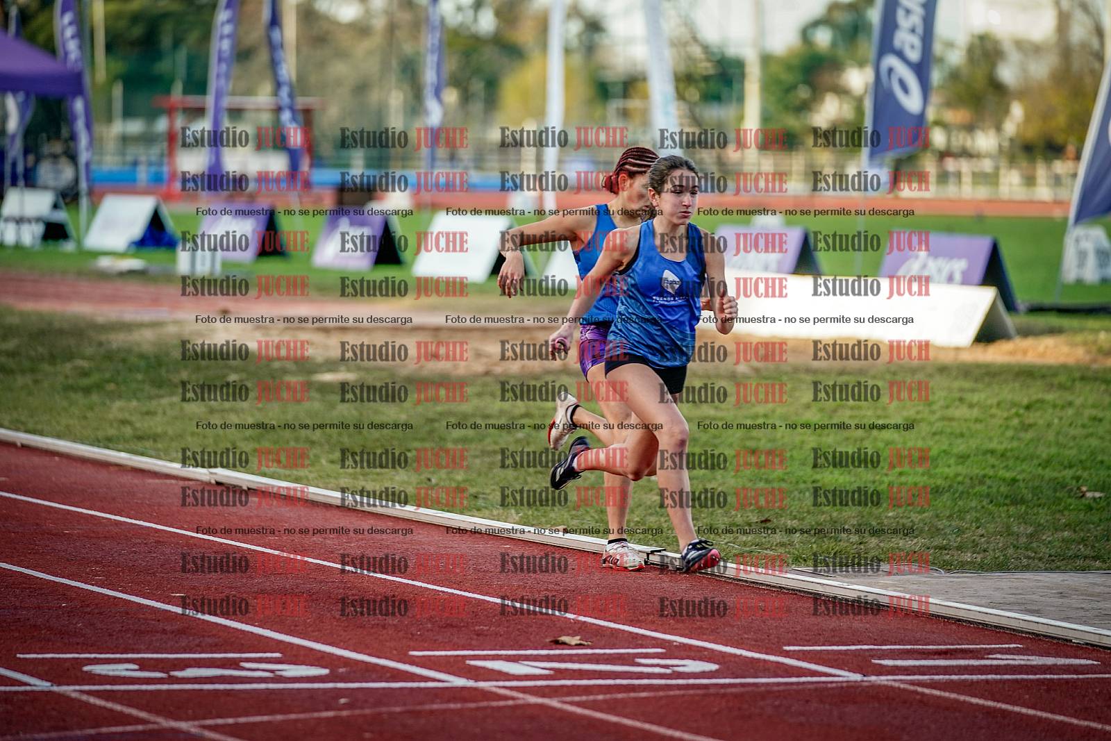 Fotos de las postas 4x400 m de mujeres
