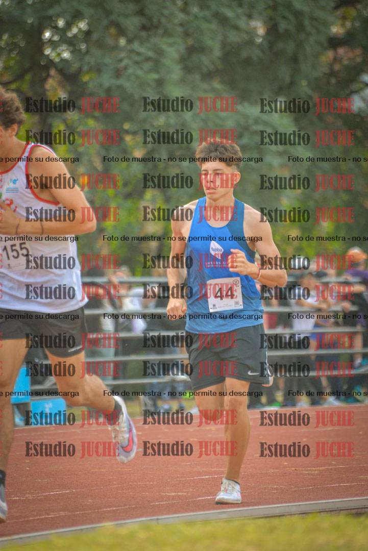 Fotos de los 1500 m llanos de varones - decatlón 10