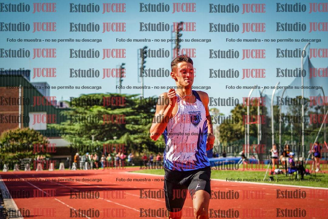 Fotos de los 400 m llanos de varones