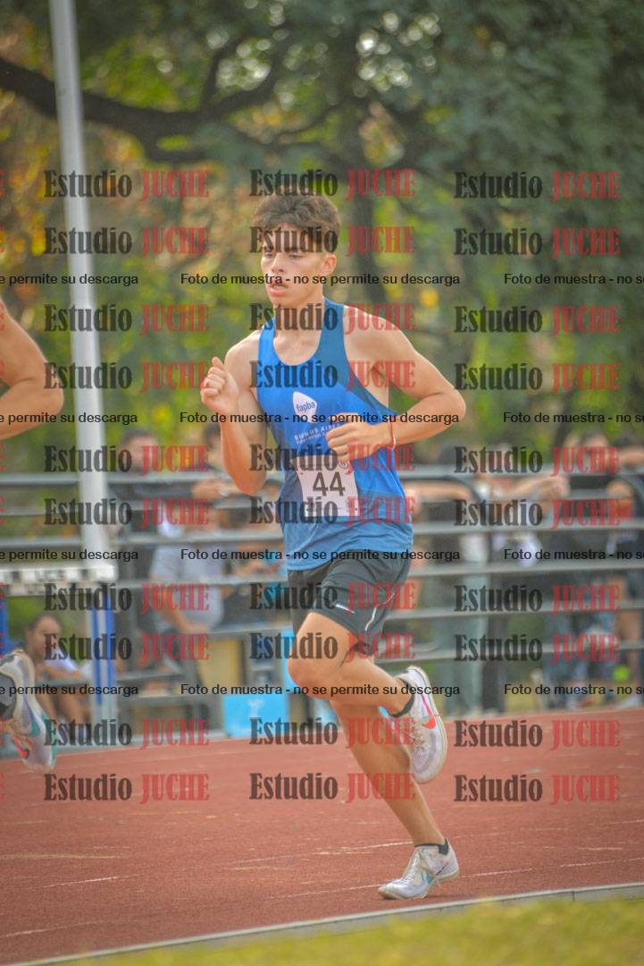 Fotos de los 1500 m llanos de varones - decatlón 10