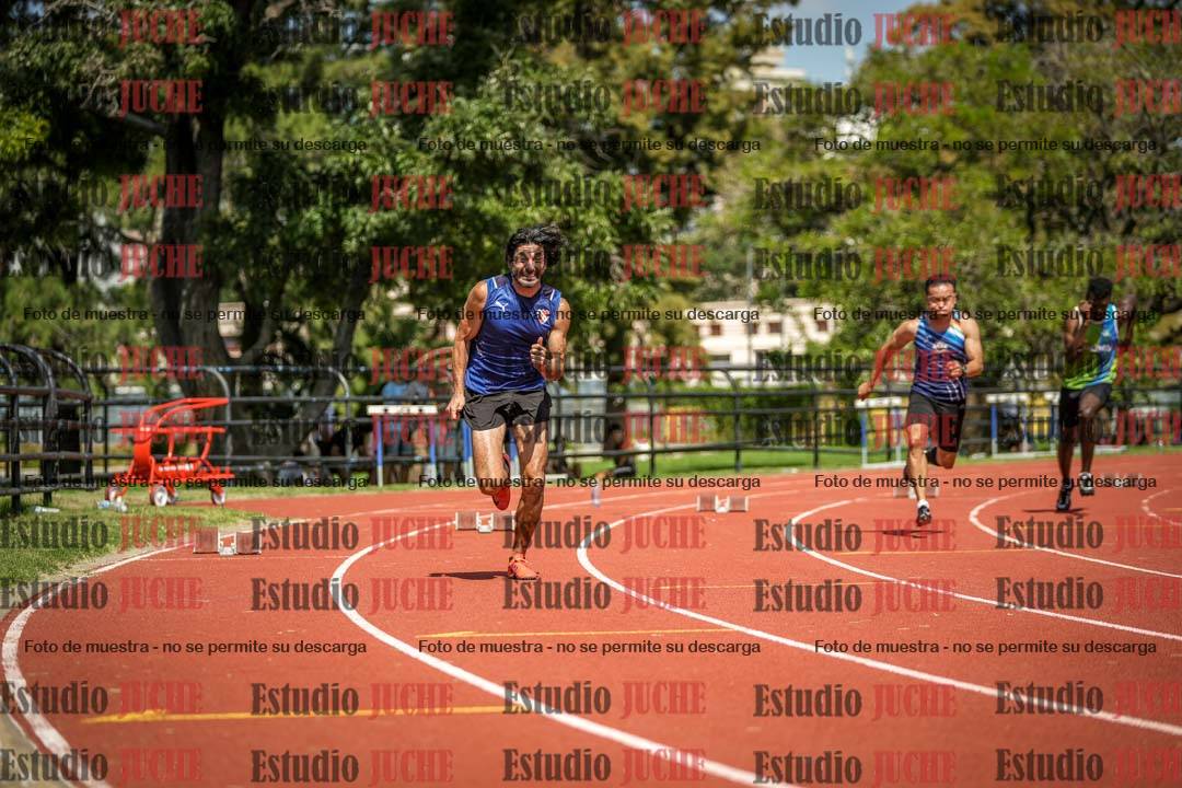 Fotos de los 200 m llanos de varones