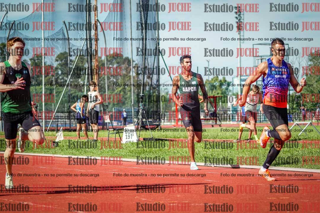 Fotos de los 400 m de varones