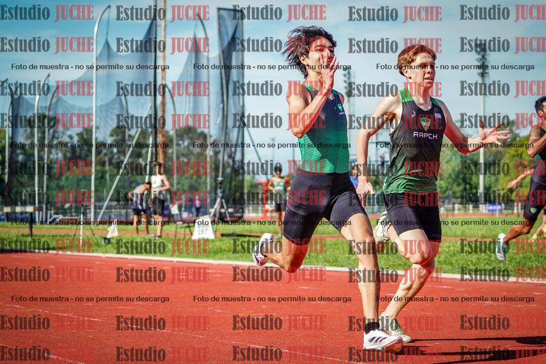 Fotos de los 400 m de varones