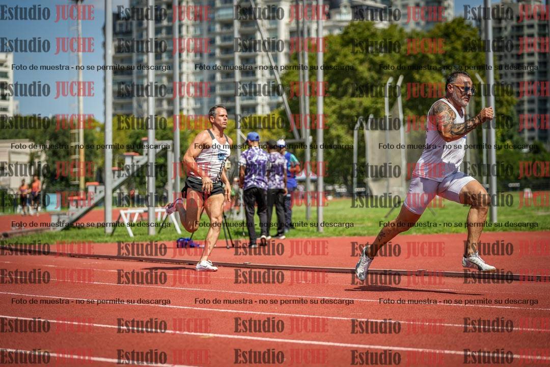 Fotos de los 200 m llanos de varones