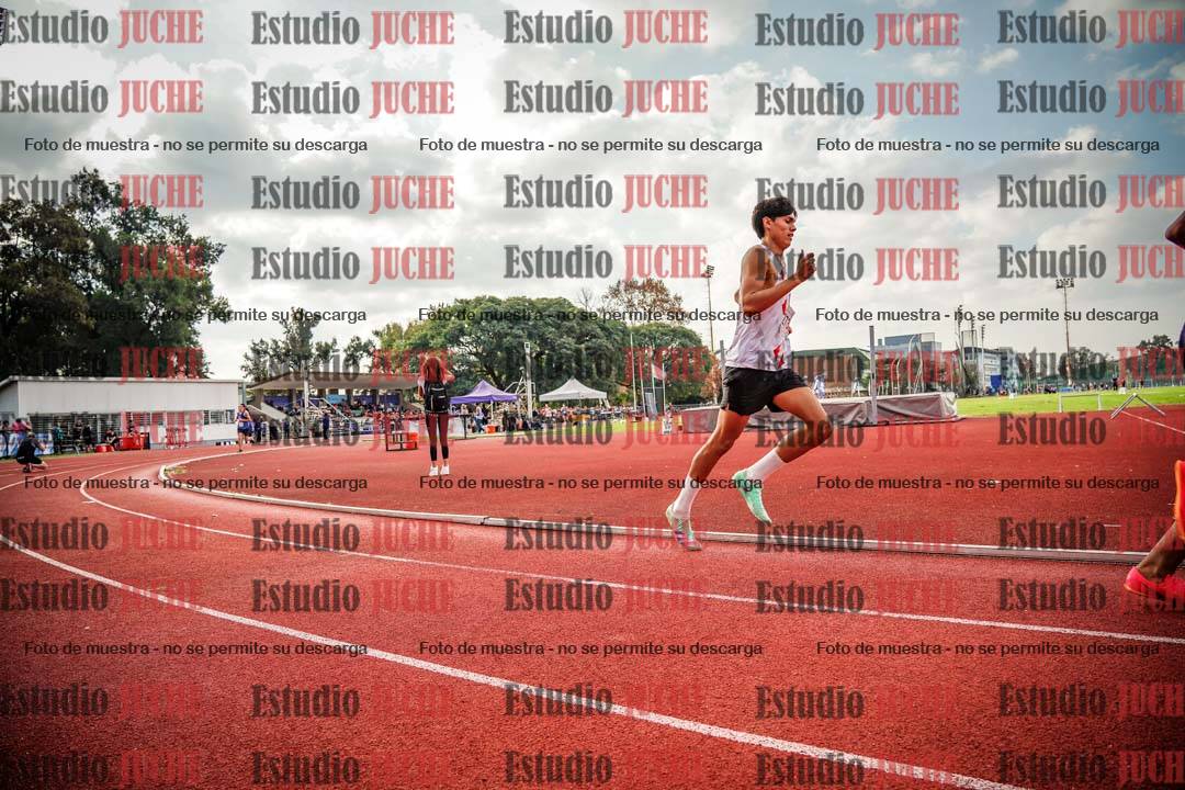 Fotos de los 1500 m llanos de varones - decatlón 10