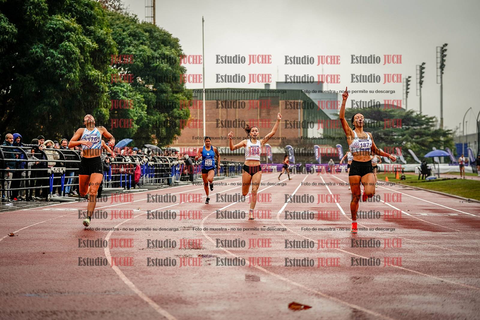 Fotos de los 400 m de mujeres - FINAL
