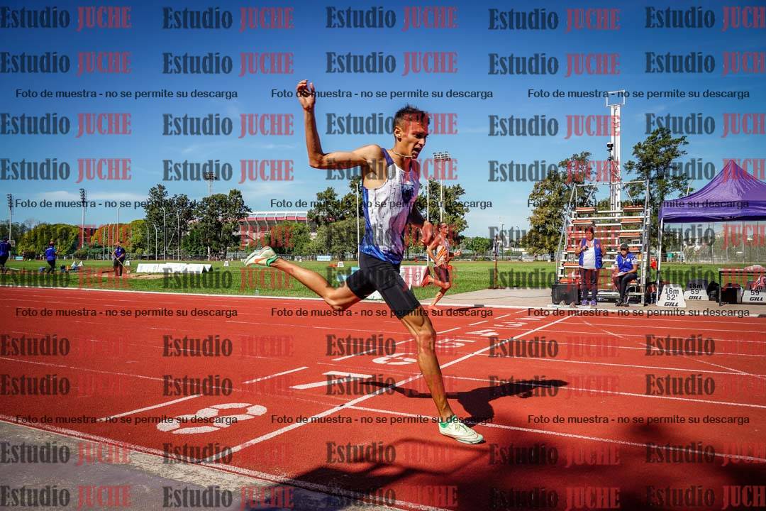 Fotos de los 400 m llanos de varones