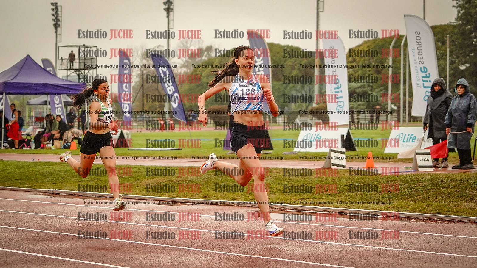Fotos de los 400 m de mujeres - FINAL