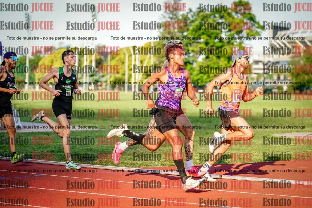 Fotos de los 1500 m llanos de varones