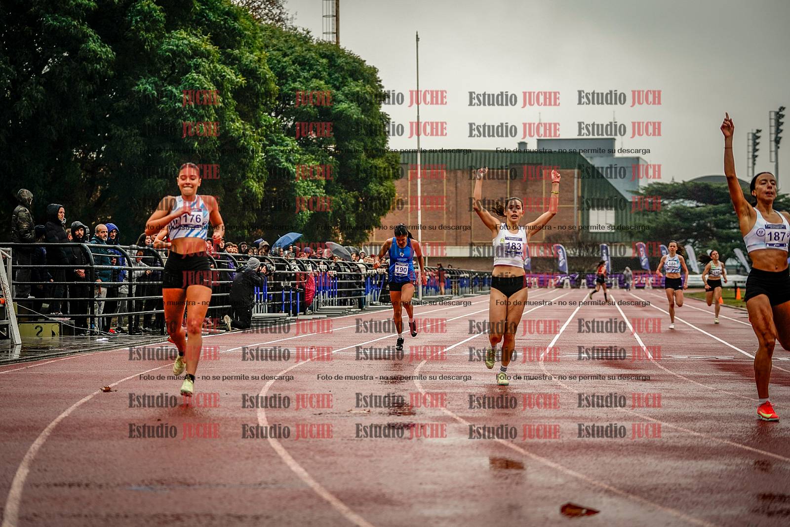 Fotos de los 400 m de mujeres - FINAL