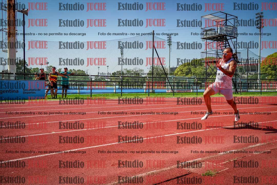 Fotos de los 200 m llanos de varones