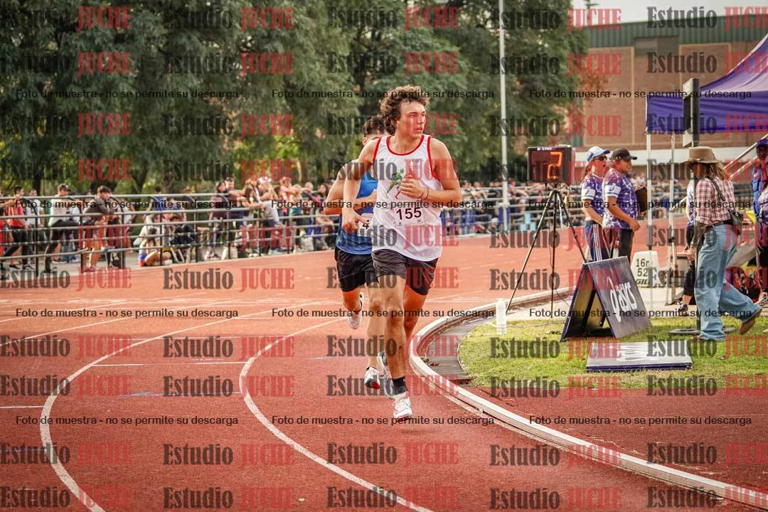 Fotos de los 1500 m llanos de varones - decatlón 10