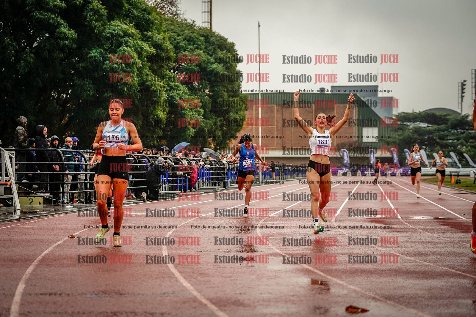 Fotos de los 400 m de mujeres - FINAL
