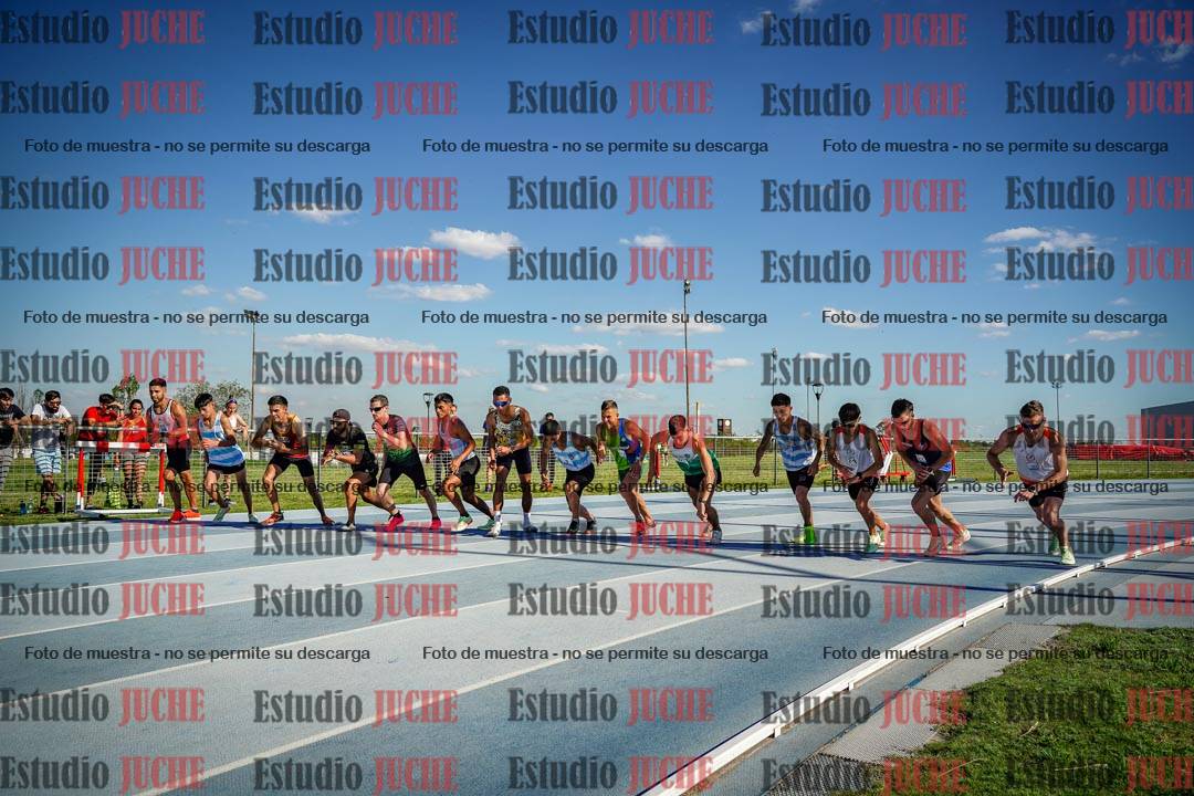 Fotos de los 1500 m llanos de varones