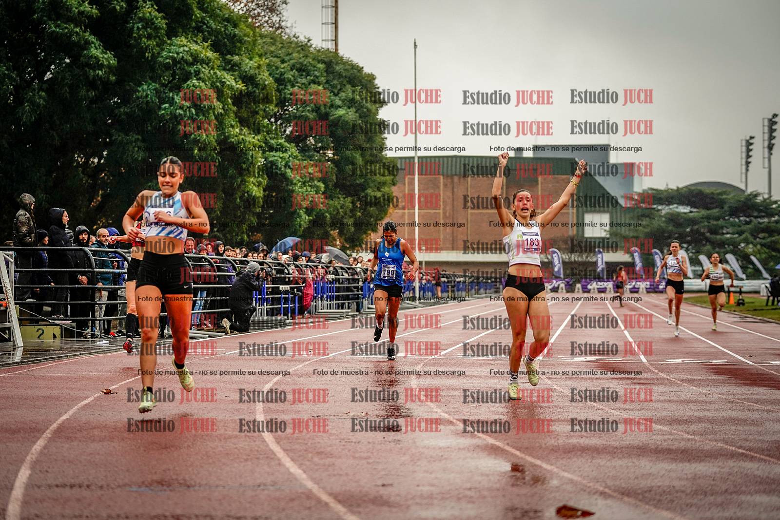Fotos de los 400 m de mujeres - FINAL
