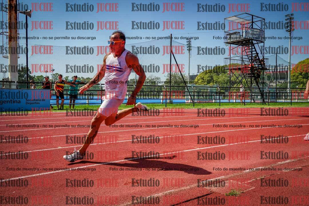 Fotos de los 200 m llanos de varones