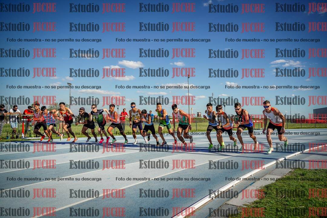 Fotos de los 1500 m llanos de varones
