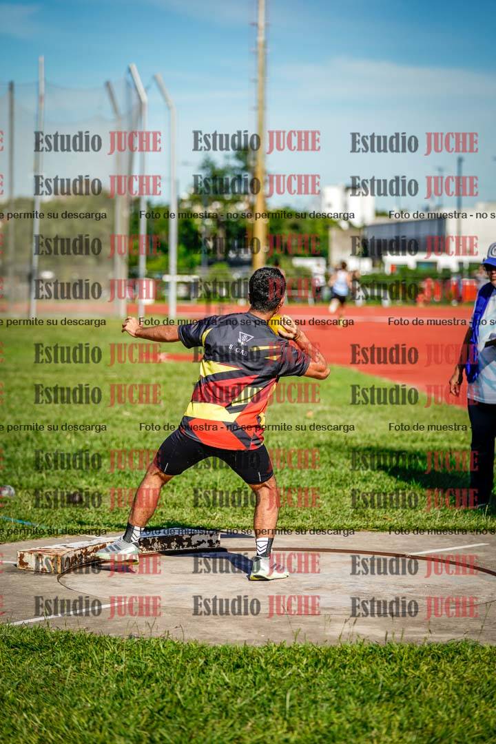 Fotos del lanzamiento de bala de varones