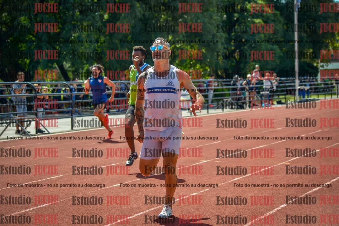 Fotos de los 200 m llanos de varones